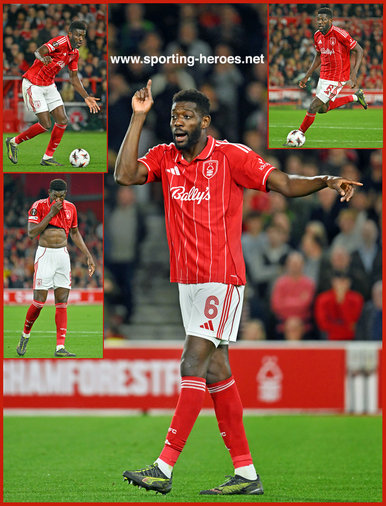 Ibrahim SANGARE - Nottingham Forest - 2025-2026 Europa League Games