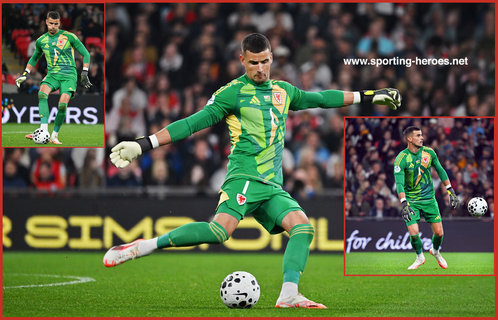 Karl DARLOW - Wales - Wales v England football friendly.