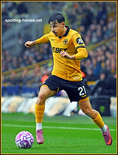 Rodrigo GOMES - Wolverhampton Wanderers - League Appearances