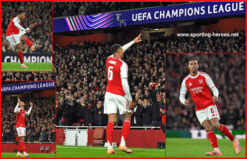 Gabriel MAGALHAES - Arsenal FC - 2025/26 Champion League games