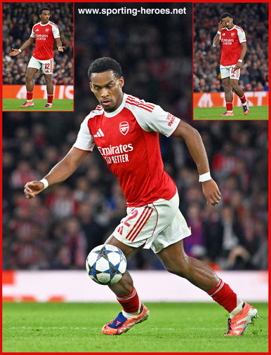 Jurrien TIMBER - Arsenal FC - 2025/26 Champion League games