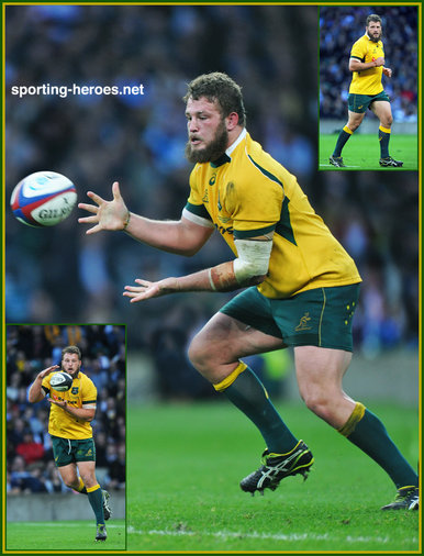 James Slipper - Australia - International Rugby Caps. 2010- 2020