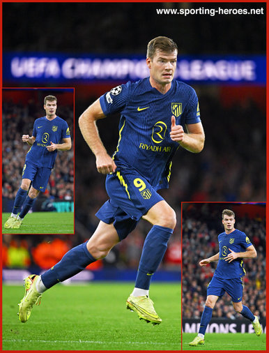 Alexander SORLOTH - Atletico Madrid - 2025/26 Champions League games.