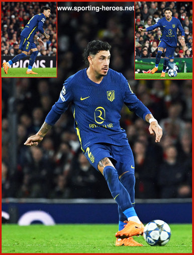 Jose Maria GIMENEZ - Atletico Madrid - 2025/26 Champions League games.