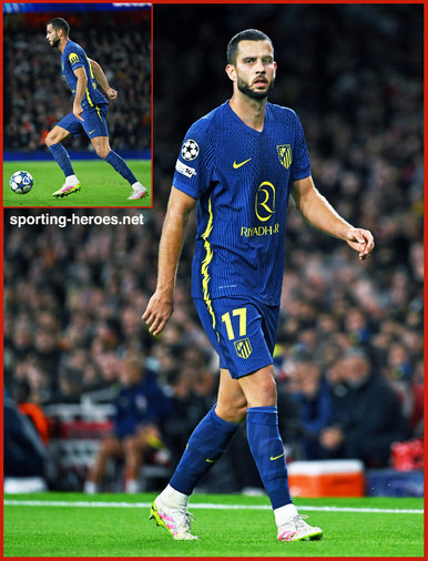 David HANCKO - Atletico Madrid - 2025/26 Champions League games.