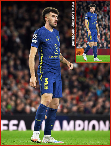 Matteo RUGGERI - Atletico Madrid - 2025/26 Champions League games.