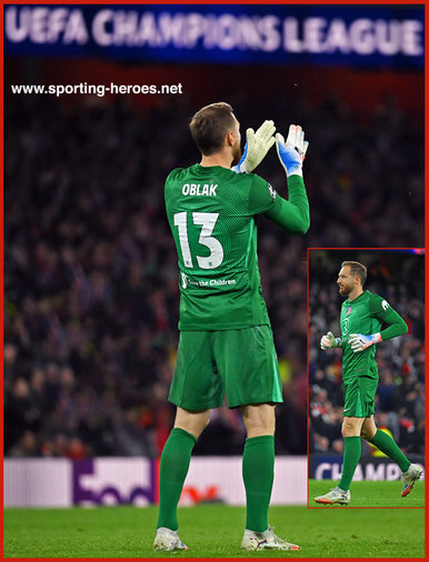 Jan OBLAK - Atletico Madrid - 2025/26 Champions League games.