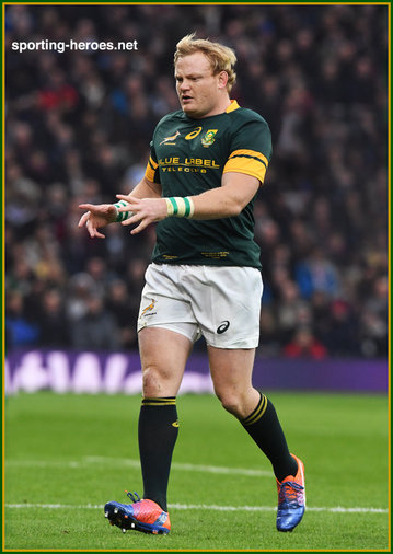 Adriaan Strauss - South Africa - International Rugby Union Caps.