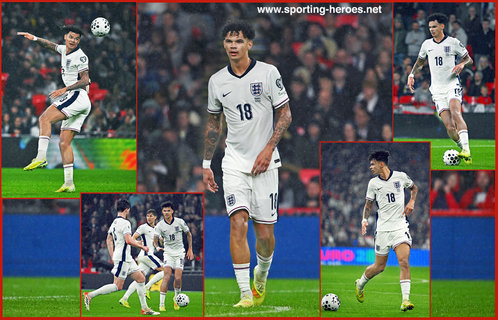 Nico O'REILLY - England - 2026 World Cup qualifying games.