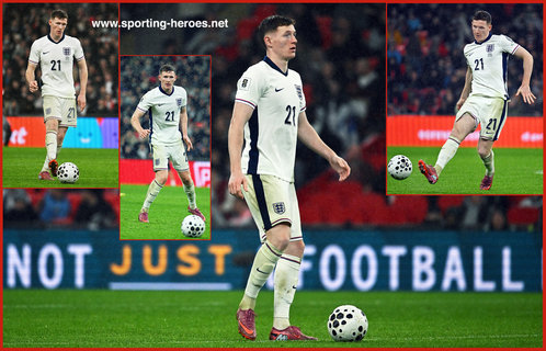 Elliot ANDERSON - England - 2026 World Cup qualifying games.