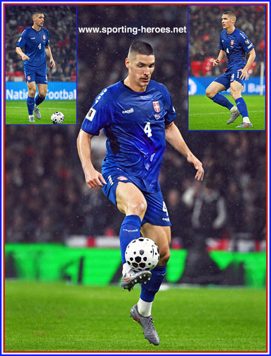 Nikola MILENKOVIC - Serbia - Serbia v England 2026 WCQ games