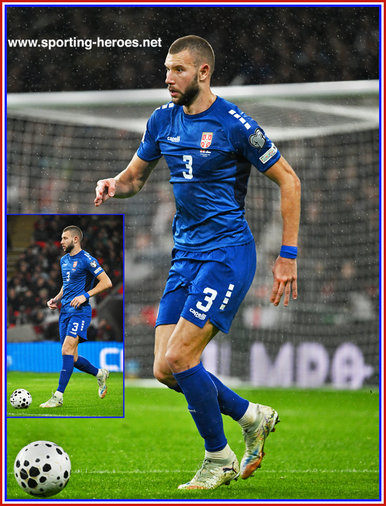 Strahinja PAVLOVIC - Serbia - Serbia v England 2026 WCQ games
