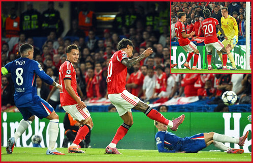 Richard RIOS - Benfica - 2025-2026 Champions League games.