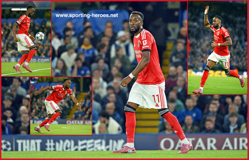 Dodi LUKEBAKIO - Benfica - 2025-2026 Champions League games.