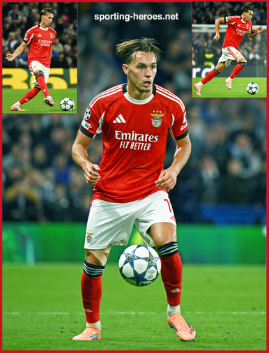 Amar DEDIC - Benfica - 2025-2026 Champions League games.