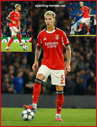 Enzo BARRENECHEA - Benfica - 2025-2026 Champions League games.