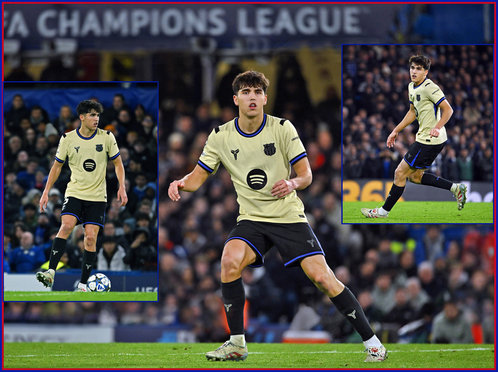 Pau CUBARSI - Barcelona - 2025-2026 Champions League games.