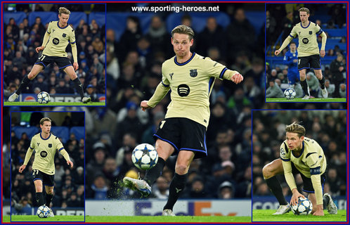 Frenkie de JONG - Barcelona - 2025-2026 Champions League games.