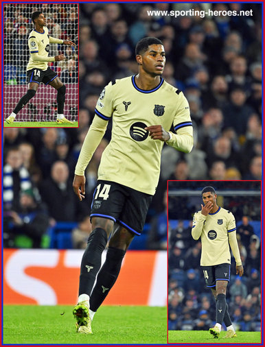 Marcus RASHFORD - Barcelona - 2025-2026 Champions League games.