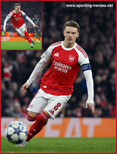 Martin ODEGAARD - Arsenal FC - 2025-2026 Champions League games.
