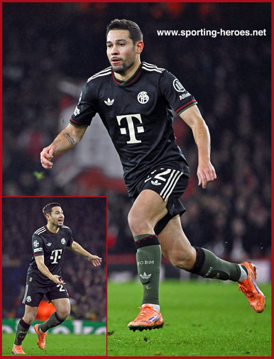Raphael GUERREIRO - Bayern Munich - 2025-2026 Champions League games.