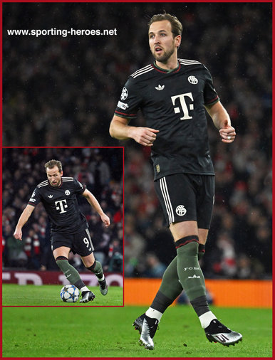 Harry KANE - Bayern Munich - 2025-2026 Champions League games.