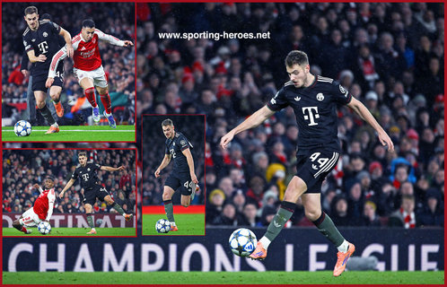 Josip STANISIC - Bayern Munich - 2025-2026 Champions League games.