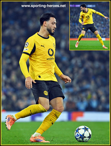 Ramy BENSEBAINI - Borussia Dortmund - 2025-2026 Champions League games.