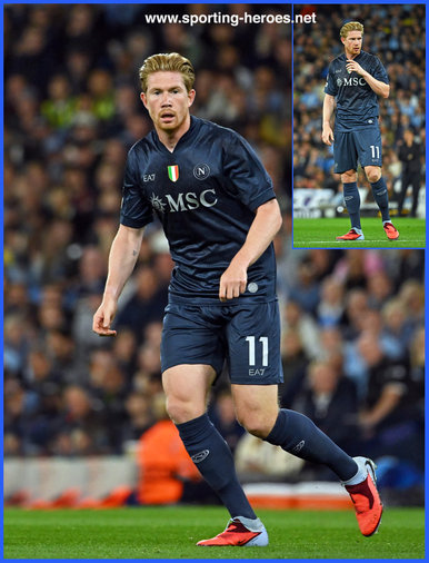 Kevin De BRUYNE - Napoli - 2025-2026 Champions League games.