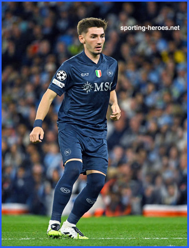 Billy GILMOUR - Napoli - 2025-2026 Champions League games.
