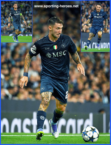 Matteo POLITANO - Napoli - 2025-2026 Champions League games.