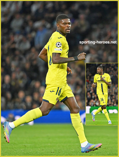 Thomas PARTEY - Villarreal - 2025-2026 Champions League games.