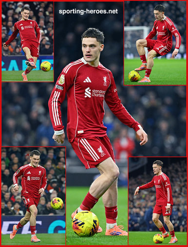 Florian WIRTZ - Liverpool FC - League appearances.