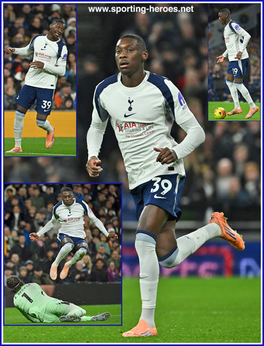 Randal KOLO MUANI - Tottenham Hotspur - League appearances.