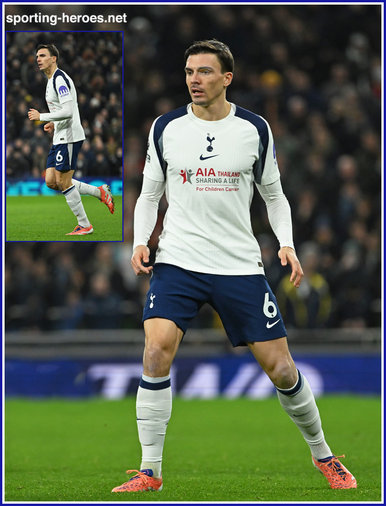 Joao PALHINHA - Tottenham Hotspur - League appearances.