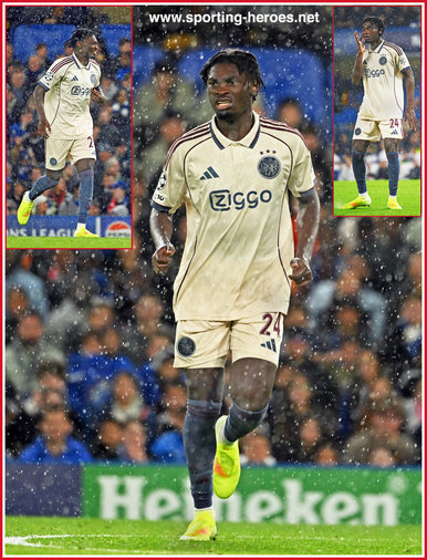 Jorthy MOKIO - Ajax - 2025-2026 Champions League games.