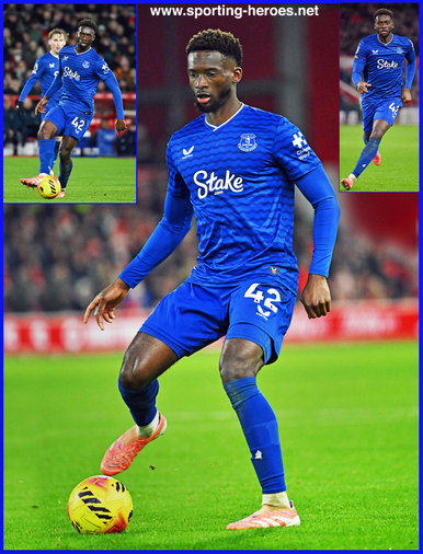 Tim IROEGBUNAM - Everton FC - League appearances.