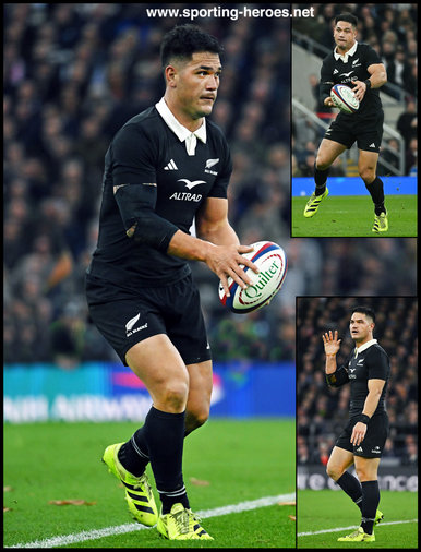 Quinn TUPAEA - New Zealand - International rugby caps.
