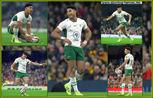 Sacha FEINBERG-MNGOMEZULU	 - South Africa - International Rugby Caps.