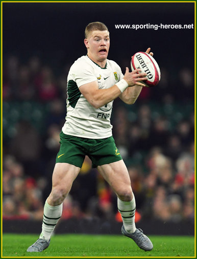 Morné VAN DEN BERG - South Africa - International Rugby Caps.