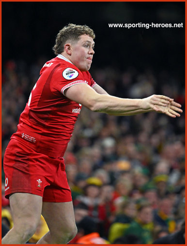 Brodie COGHLAN - Wales - International Rugby Caps.