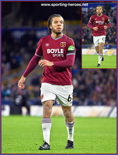 Ezra MAYERS - West Ham United - League apperances.