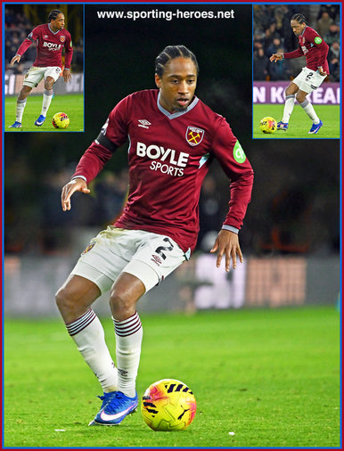 Kyle WALKER-PETERS - West Ham United - League appearances
