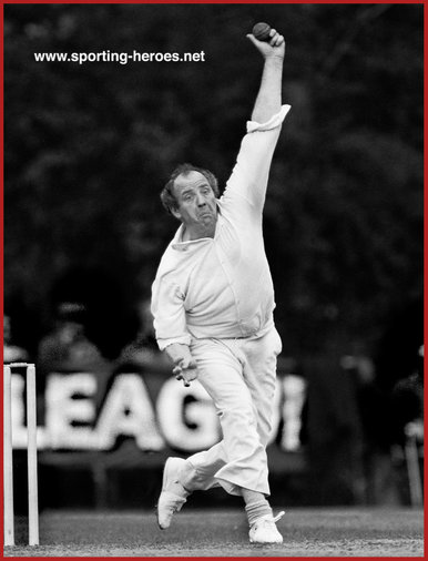 Norman GIFFORD - England - Test career etc.