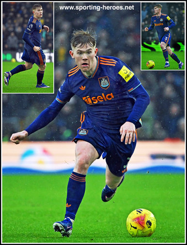 Lewis HALL - Newcastle United - League Appearances