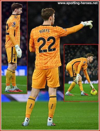 Robin ROEFS - Sunderland FC - League appearances.