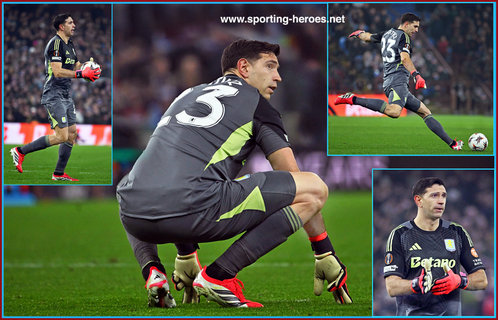 Emiliano MARTINEZ - Aston Villa  - 2025/26 Europa League games