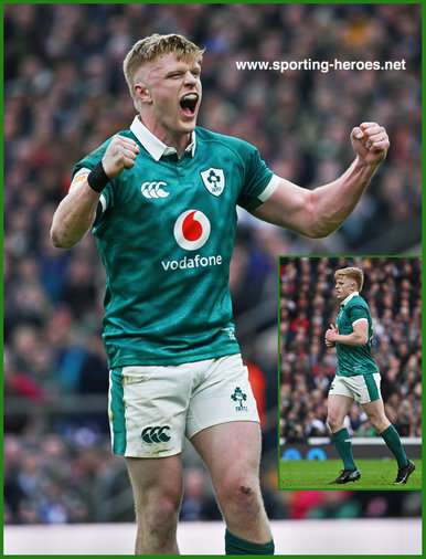 Tommy O'BRIEN - Ireland (Rugby) - International Rugby Caps.