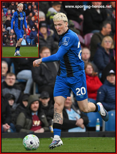 Alex JIMENEZ - Bournemouth - League appearances.