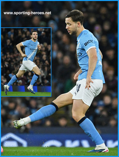 Nico GONZALEZ - Manchester City - League Appearances